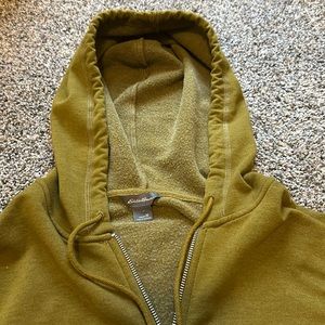 Eddie Bauer Women’s Full Zip Hoodie Size M Dark Tan